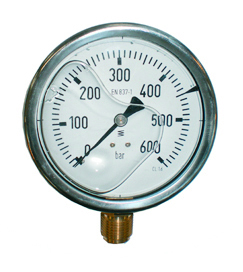 manómetro hidraulico